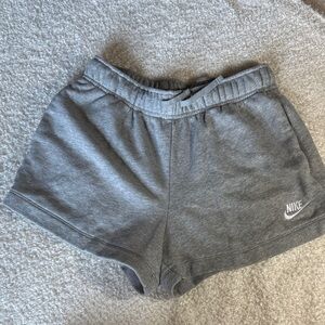 Nike Women's Heather Gray Athletic Shorts